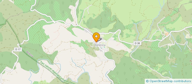 localisation de l'entreprise MADAME VIVIANE PAPADIMOPOULOS  BELESTA