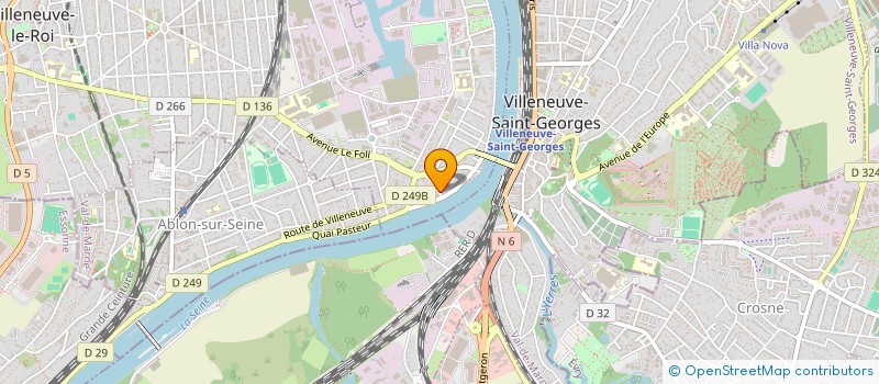 localisation de l'entreprise MADAME VIVIANE PASCUAL  VILLENEUVE-LE-ROI