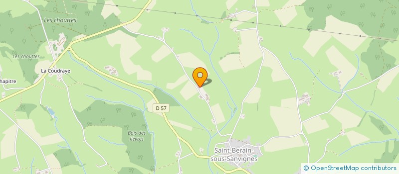 localisation de l'entreprise MADAME VIVIANE PERCEVAL  ST BERAIN SOUS SANVIGNES