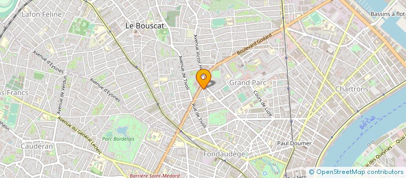 localisation de l'entreprise MADAME VIVIANE PICHERY à BORDEAUX