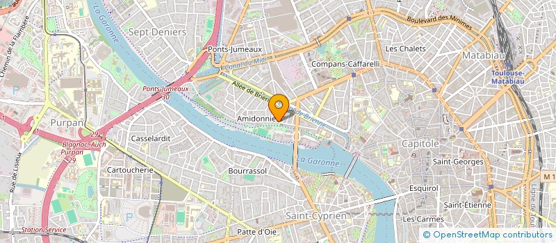 localisation de l'entreprise MADAME VIVIANE PINEL à TOULOUSE