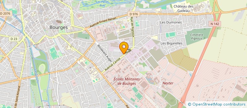 localisation de l'entreprise MADAME VIVIANE RAVIER à BOURGES