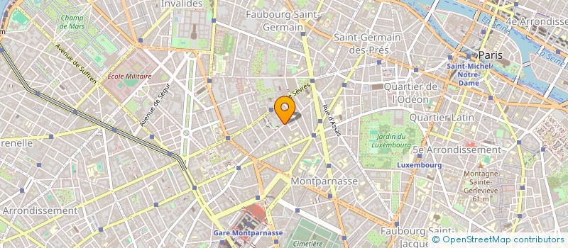 localisation de l'entreprise MADAME VIVIANE RIDEAU  PARIS