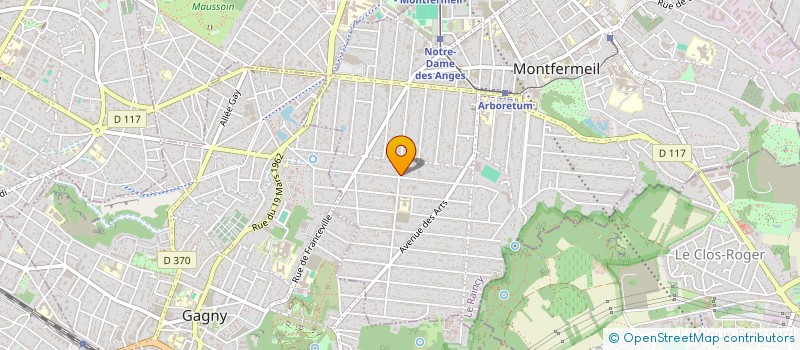 localisation de l'entreprise MADAME VIVIANE SARRECCHIA  MONTFERMEIL