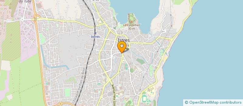 localisation de l'entreprise MADAME VIVIANE SICARD  ISTRES