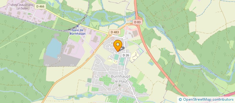 localisation de l'entreprise MADAME VIVIANE SIFFERLEN  BURNHAUPT-LE-HAUT