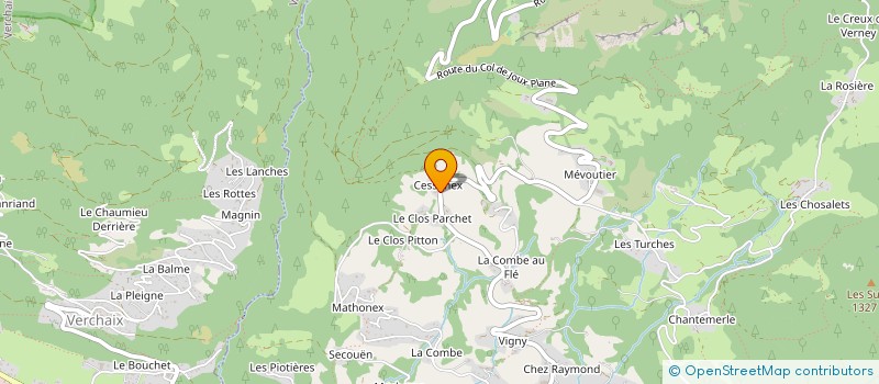 localisation de l'entreprise MADAME VIVIANE SIMOND à SAMOENS