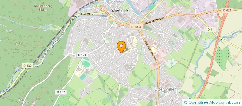 localisation de l'entreprise MADAME VIVIANE SOISSONG  SAVERNE