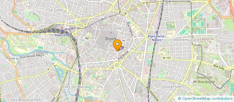 localisation de l'entreprise MADAME VIVIANE SOLA à DIJON