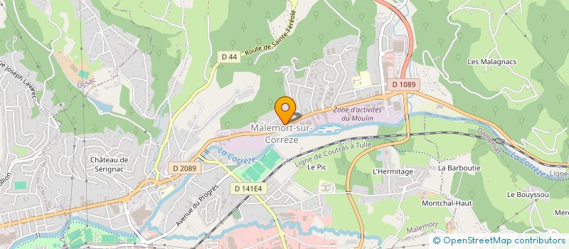 localisation de l'entreprise MADAME VIVIANE SOUTADE à MALEMORT