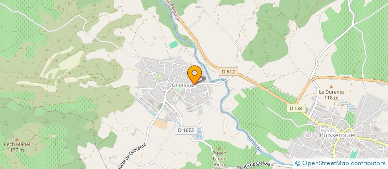 localisation de l'entreprise MADAME VIVIANE TESSIER  CREISSAN