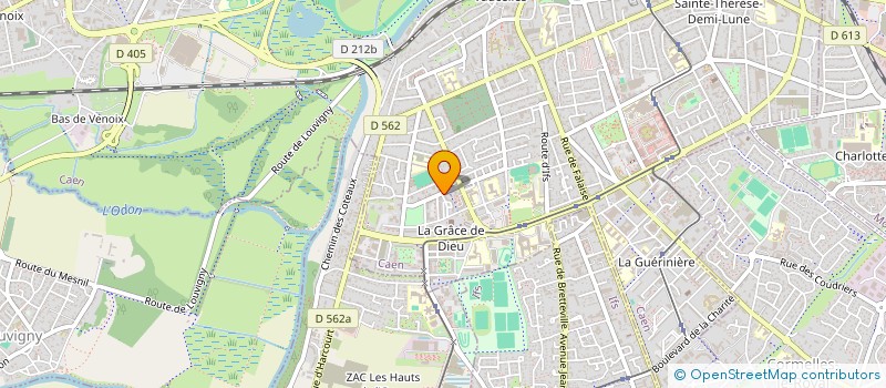localisation de l'entreprise MADAME VIVIANE TOMMERAY à CAEN