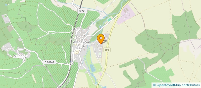 localisation de l'entreprise MADAME VIVIANE VANTROU  AVENAY-VAL-D'OR