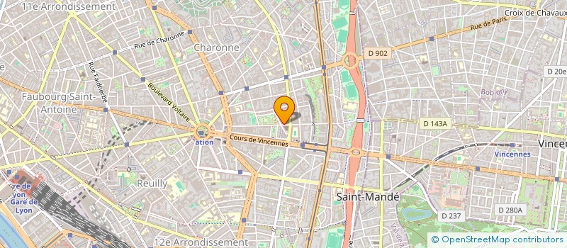 localisation de l'entreprise MADAME VIVIANE VASCONCELOS DE SOUZA  PARIS