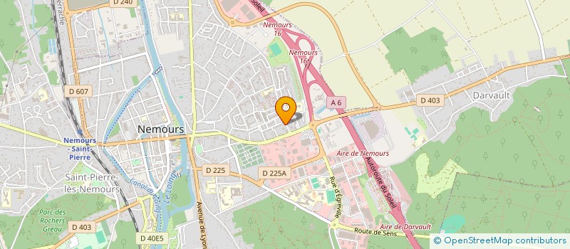 localisation de l'entreprise MADAME VIVIANE VENTADOUR  NEMOURS