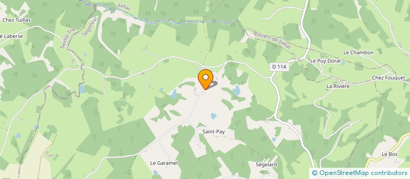 localisation de l'entreprise MADAME VIVIANE VILLALONGA  SEGONZAC