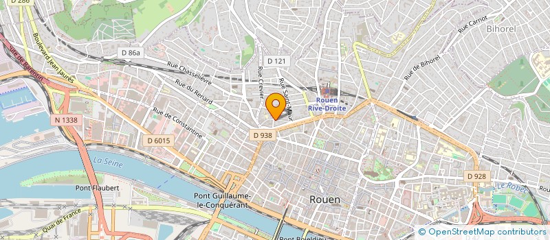 localisation de l'entreprise MADAME VIVIANE VILLECHEVROLLE  ROUEN