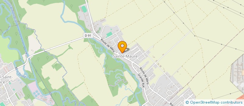 localisation de l'entreprise MADAME VIVIANE WUILLAUME  SAINTE-MAURE