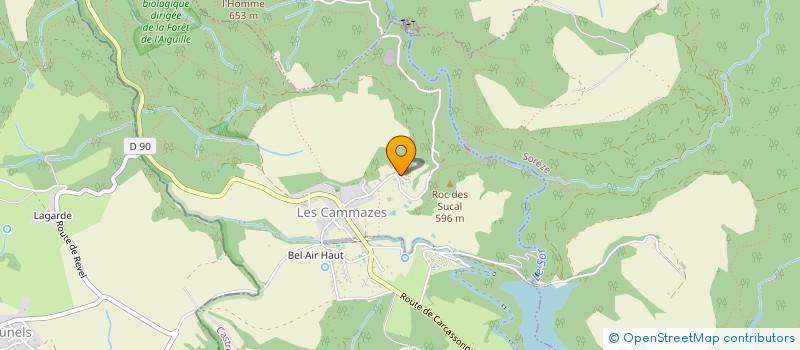 localisation de l'entreprise MADAME VIVIANNE VOGLEVAIE  SAINT-GIRONS