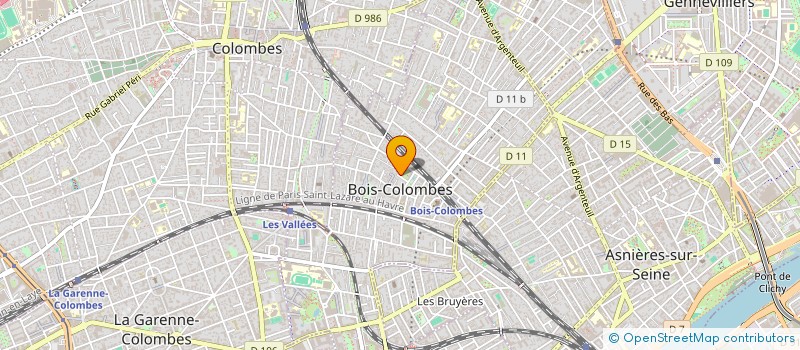 localisation de l'entreprise MADAME VIVIEN SZOKE à BOIS-COLOMBES
