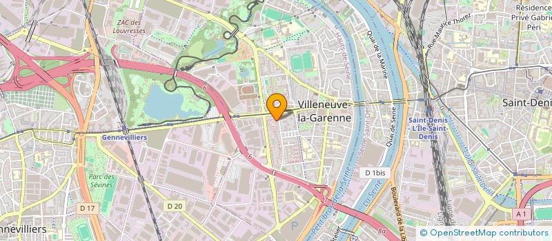 localisation de l'entreprise MADAME VIVIENNE DJIPGUE à VILLENEUVE-LA-GARENNE