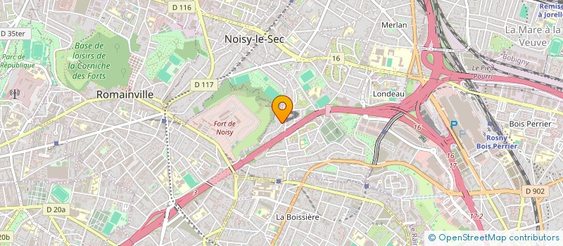 localisation de l'entreprise MADAME VIZIA DURIC  NOISY-LE-SEC