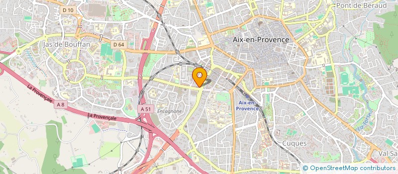 localisation de l'entreprise MADAME VJOLLCA ULNDREAJ à AIX-EN-PROVENCE