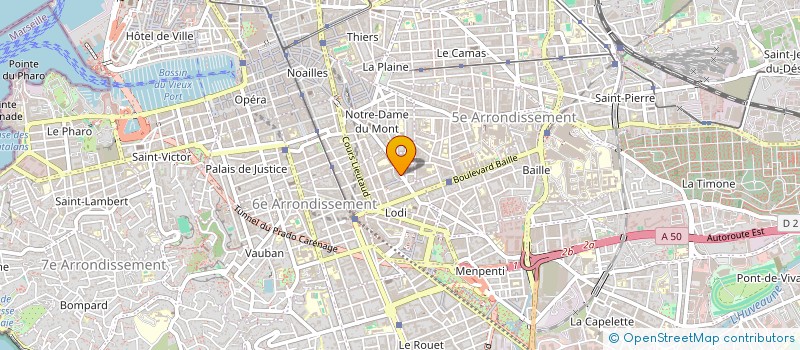 localisation de l'entreprise MADAME VLADA LIMIC à MARSEILLE