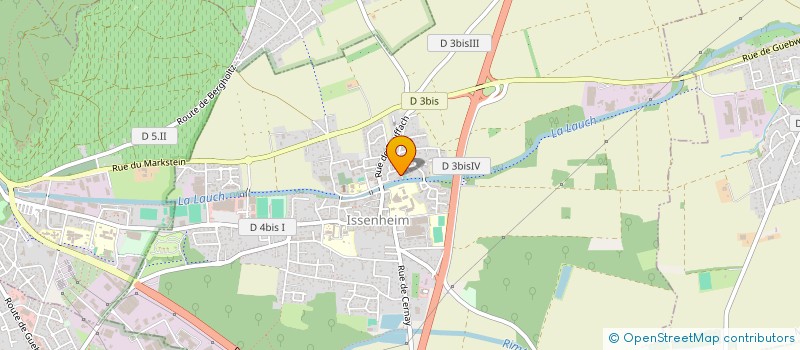 localisation de l'entreprise MADAME VLADA YASSUTCHENYA  ISSENHEIM