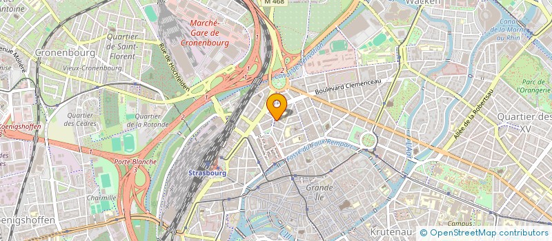 localisation de l'entreprise MADAME VLADINA VAISSIER à STRASBOURG