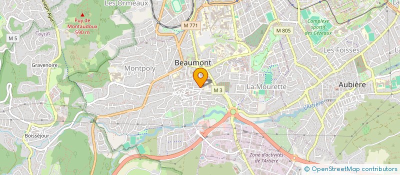 localisation de l'entreprise MADAME VOAFIDY WILLIAM ESTH RATOVONDRENINY  BEAUMONT