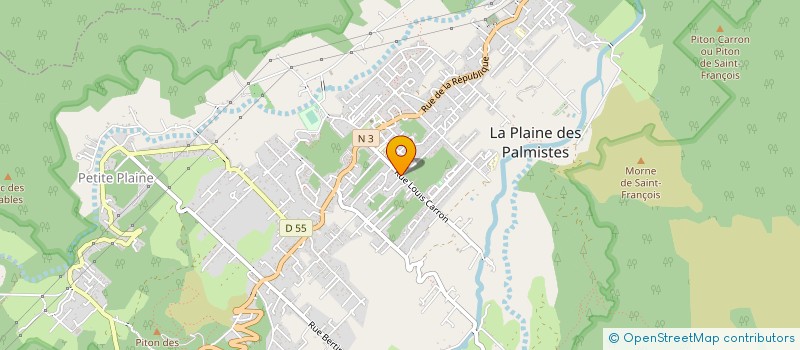 localisation de l'entreprise MADAME VOAHANGY RABESIAKA  LA PLAINE-DES-PALMISTES