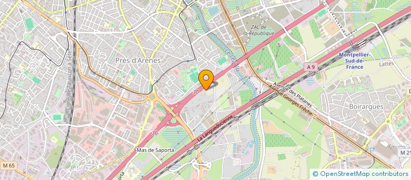 localisation de l'entreprise MADAME VOICA VAS à MONTPELLIER