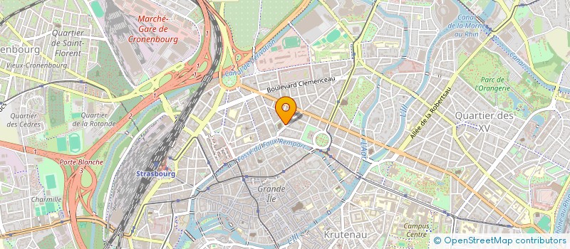 localisation de l'entreprise MADAME VOISIN KARCH à STRASBOURG