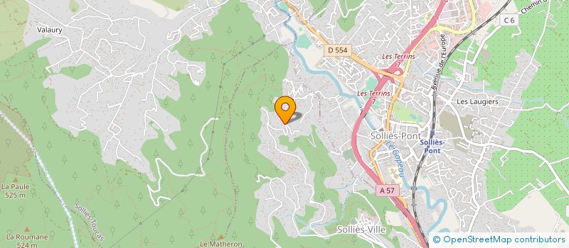 localisation de l'entreprise MADAME VOLAMAMY ZAMANY  SOLLIES-VILLE