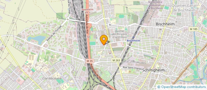 localisation de l'entreprise MADAME VOLANIRINA RAFIDISON  SCHILTIGHEIM