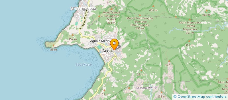 localisation de l'entreprise MADAME VOLATOMBO ANGY à ACOUA