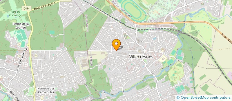 localisation de l'entreprise MADAME VOLHA KVASKOVA  VILLECRESNES