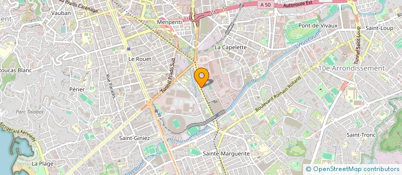 localisation de l'entreprise MADAME VOLHA RAMANAVA à MARSEILLE