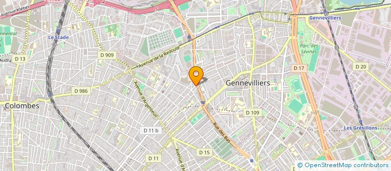 localisation de l'entreprise MADAME VOLOLOMAMPIONONA RASOARIMANANA  ASNIERES-SUR-SEINE