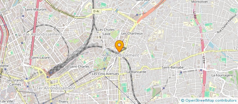 localisation de l'entreprise MADAME VOLOLONA RAFALIMANANA à MARSEILLE
