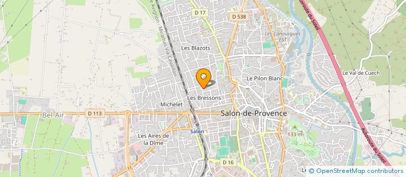 localisation de l'entreprise MADAME VONGSENG PHASURAT à SALON-DE-PROVENCE