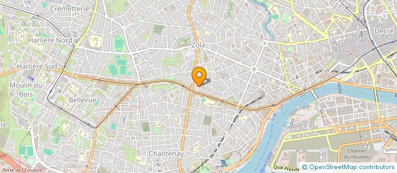 localisation de l'entreprise MADAME VONICK MARSILLE à NANTES