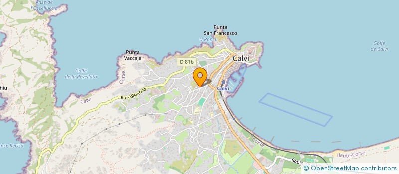 localisation de l'entreprise MADAME VONINTSOA RATSIMBAZAFY à CALVI