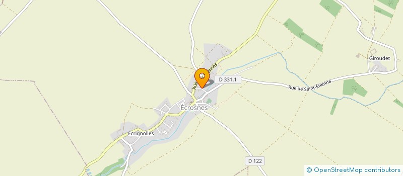 localisation de l'entreprise MADAME VONNICK POITTEVIN à ECROSNES