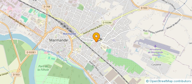 localisation de l'entreprise MADAME WACILA EL ASSAL  MARMANDE