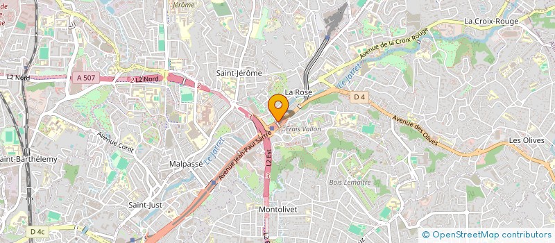localisation de l'entreprise MADAME WACILA RAFAI à MARSEILLE