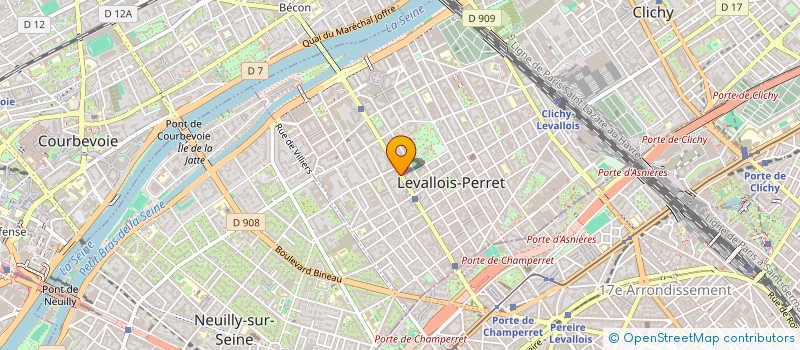 localisation de l'entreprise MADAME WAFA ASH à LEVALLOIS-PERRET