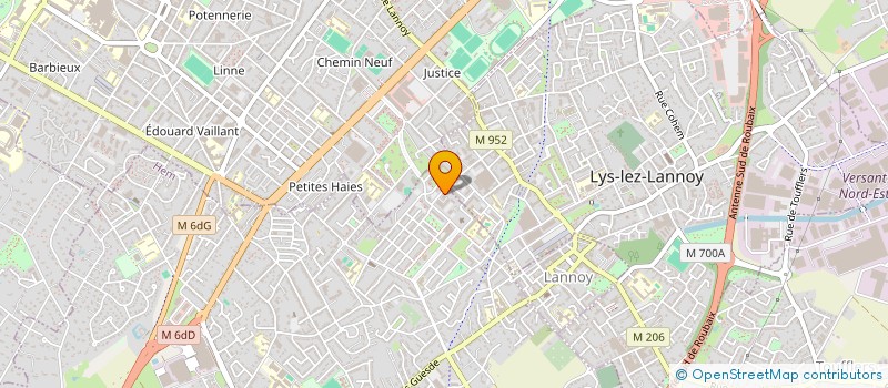 localisation de l'entreprise MADAME WAFA BADIS  HEM