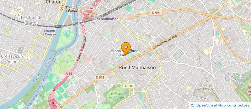 localisation de l'entreprise MADAME WAFA BAKRI à RUEIL-MALMAISON
